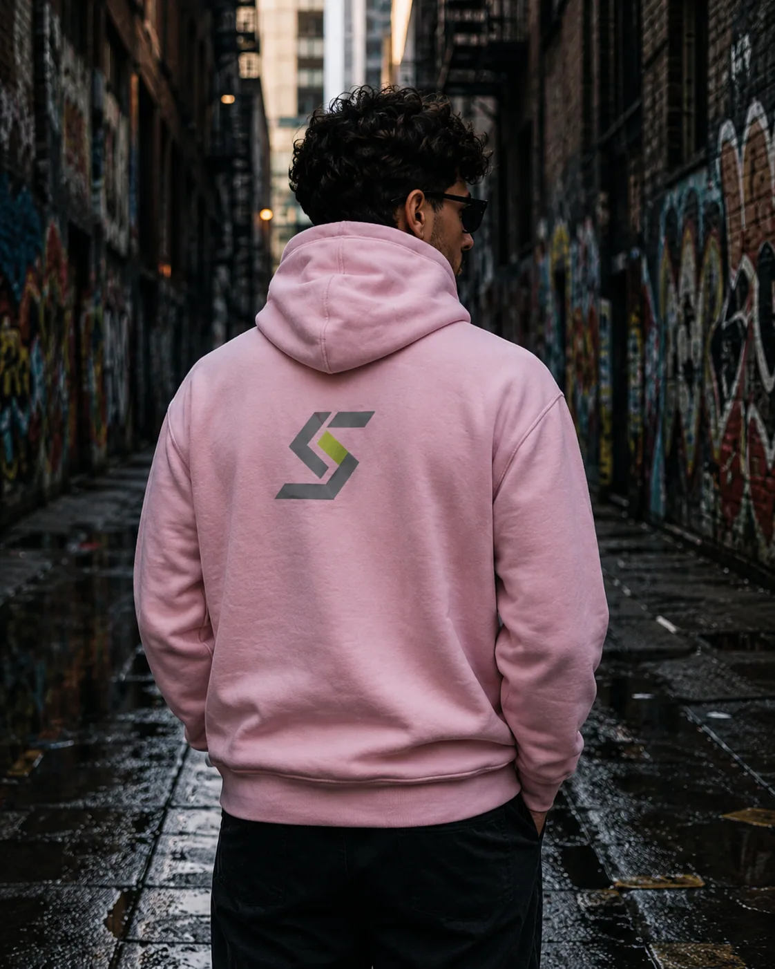 Hoodie Rose Édition vue dos