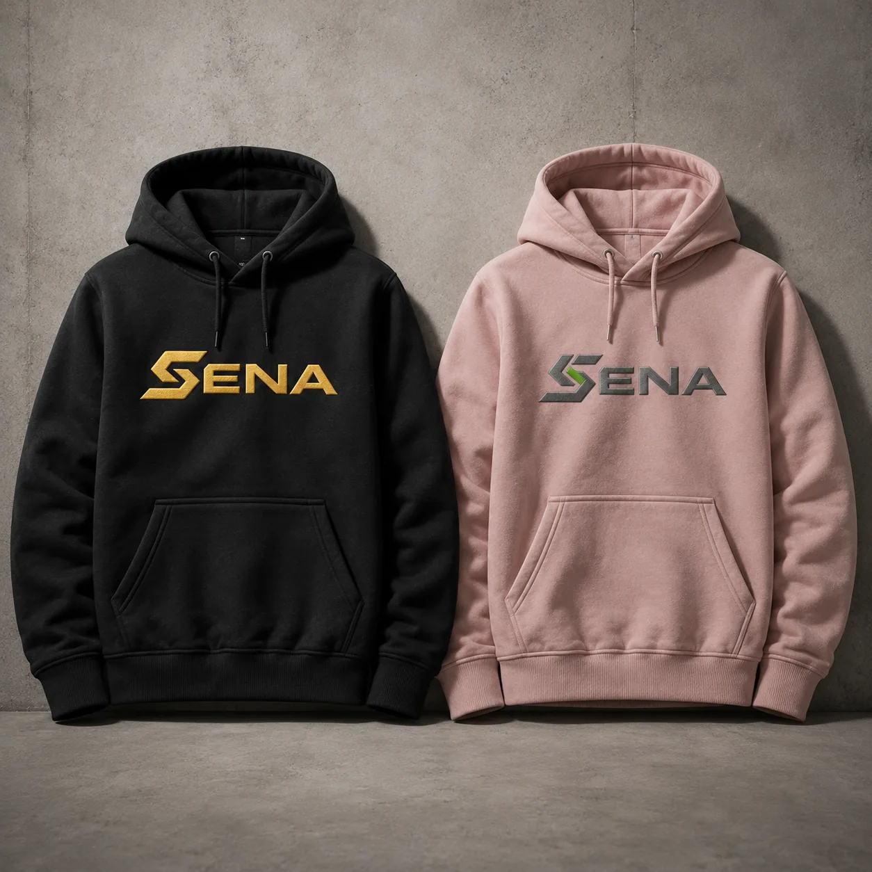 Hoodie Signature Noir vue alternative